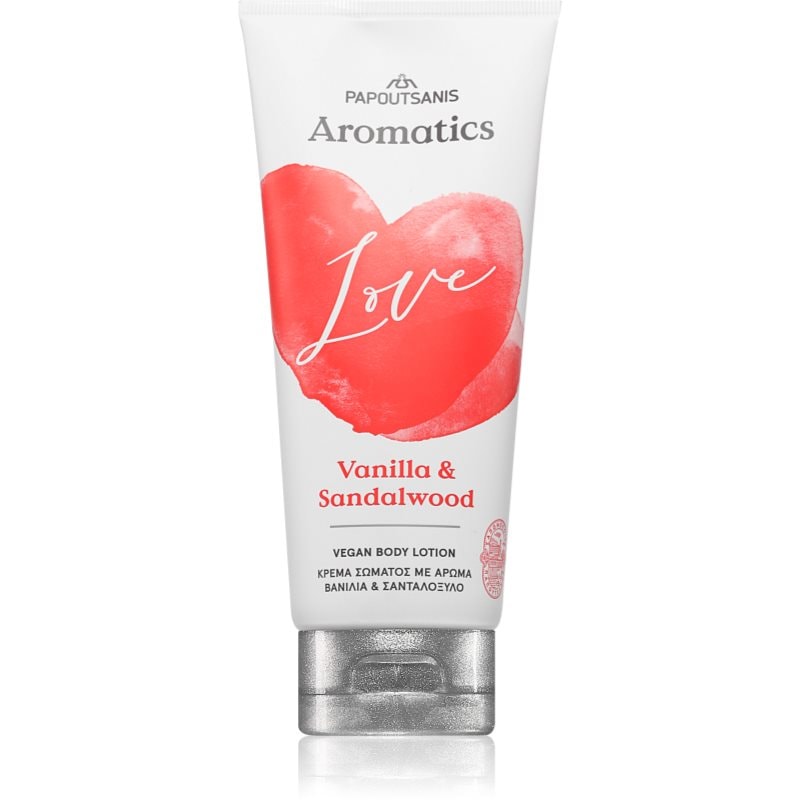 PAPOUTSANIS Aromatics Love тоалетно мляко за тяло - Грижа за тяло - Сравни цени от 1 магазин с безплатна доставка