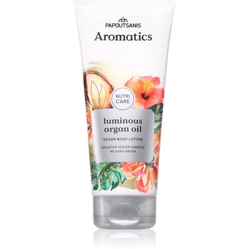 PAPOUTSANIS Aromatics Luminous Argan Oil тоалетно мляко за тяло - Грижа за тяло - Сравни цени от 1 магазин с безплатна доставка