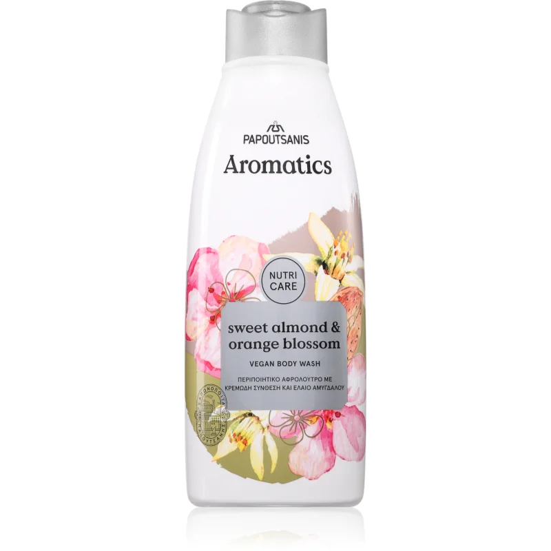 PAPOUTSANIS Aromatics Sweet Almond душ гел - Грижа за тяло - Сравни цени от 1 магазин с безплатна доставка