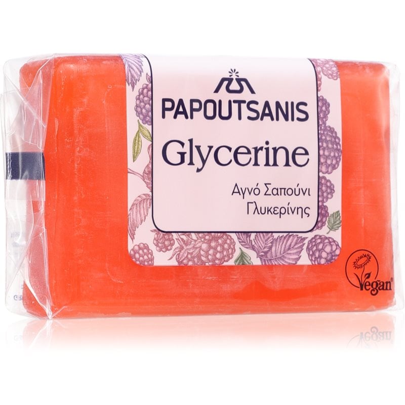 PAPOUTSANIS Glycerine Red твърд сапун за тяло