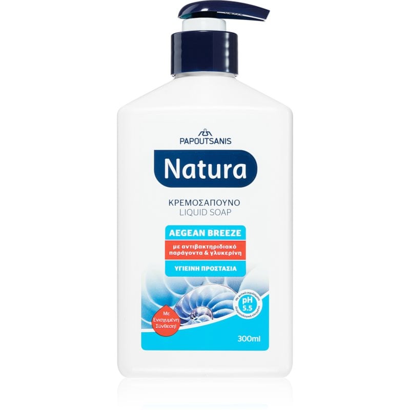 PAPOUTSANIS Natura Liquid Soap течен сапун