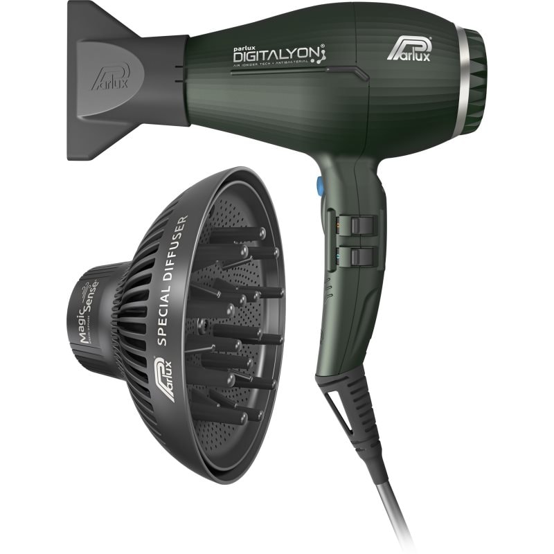 Parlux Digitalyon + Magic Sense сешоар + дифузер Antracit - Електроуред - Сравни цени от 1 магазин с безплатна доставка