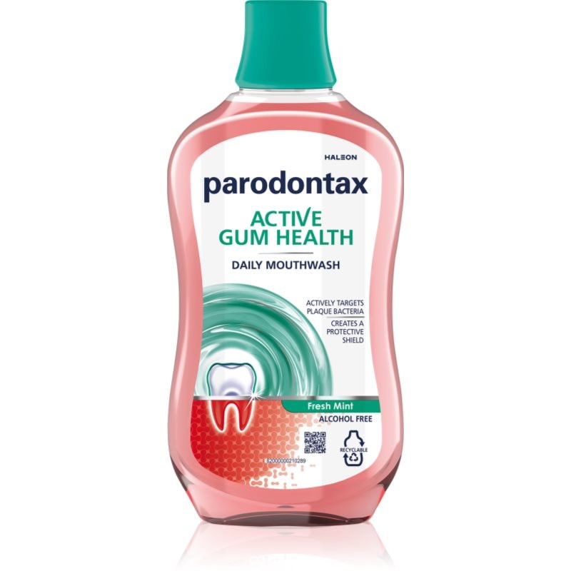 Parodontax Parodontax Daily Gum Care Fresh Mint вода за уста за цялостна защита на зъбите Fresh Mint - Унисекс парфюм 500мл - Сравни цени от 1 магазин с безплатна доставка