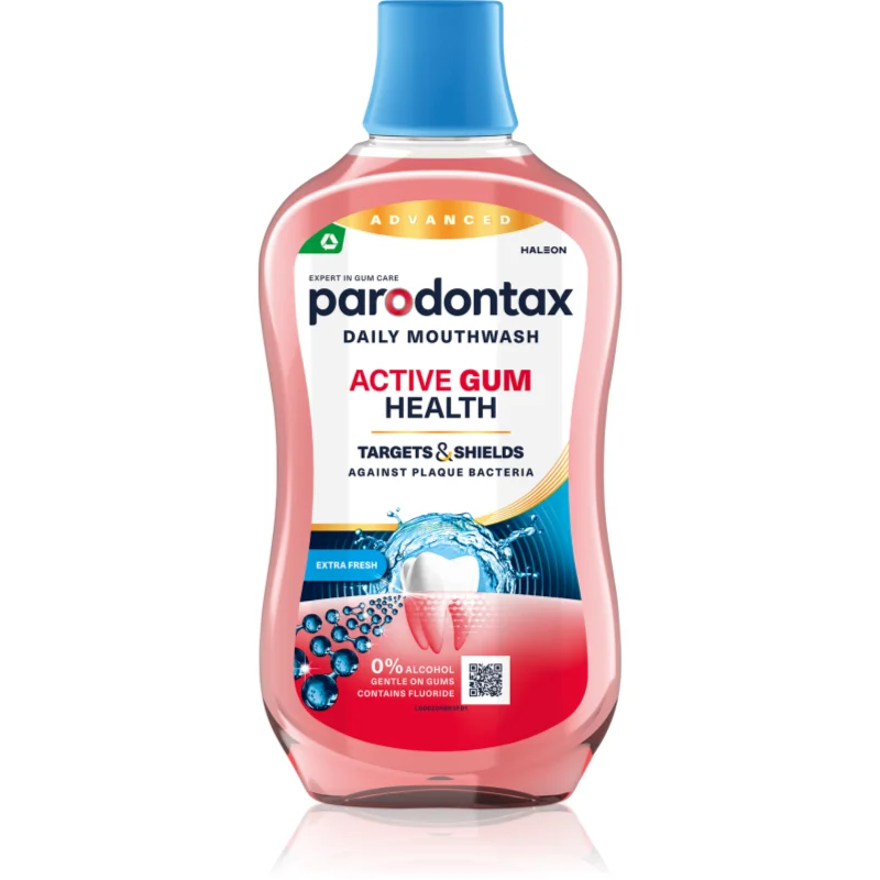 Parodontax Daily Gum Care Extra Fresh вода за уста за здрави зъби и венци Extra Fresh