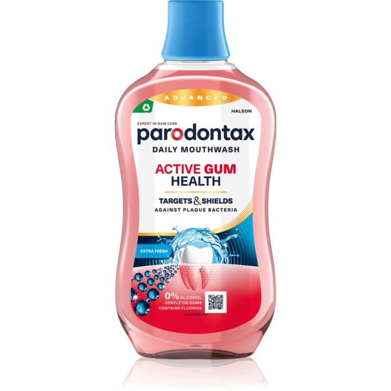 Parodontax Daily Gum Care Extra Fresh вода за уста за здрави зъби и венци Extra Fresh