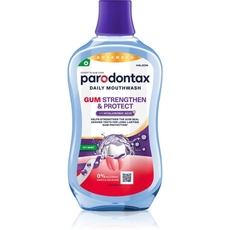 Parodontax Strengthen and Protect Icy Mint вода за уста
