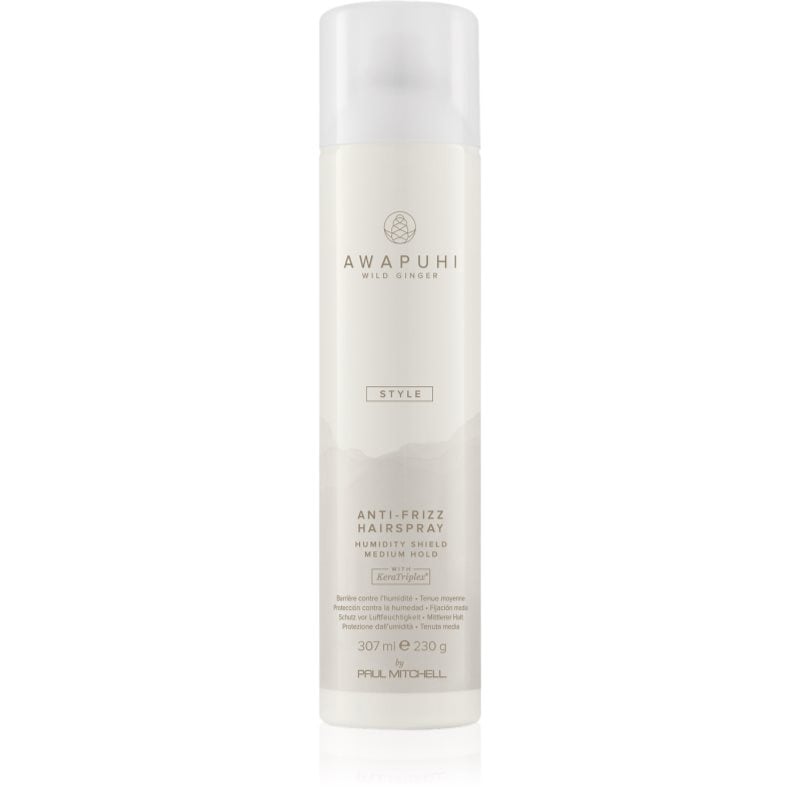 Paul Mitchell Awapuhi Wild Ginger Anti-Frizz Hairspray спрей за фиксация против цъфтене