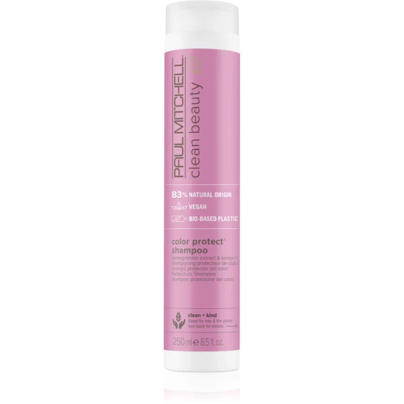 Paul Mitchell Clean Beauty Color Protect Shampoo лилав шампоан за изрусена коса, коса с кичури със студени руси нюанси - Грижа за коса - Сравни цени от 1 магазин с безплатна доставка