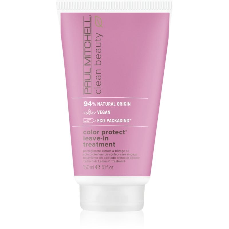 Paul Mitchell Clean Beauty Color Protect Leave-in Treatment грижа без отмиване за блонд коса и коса с кичури