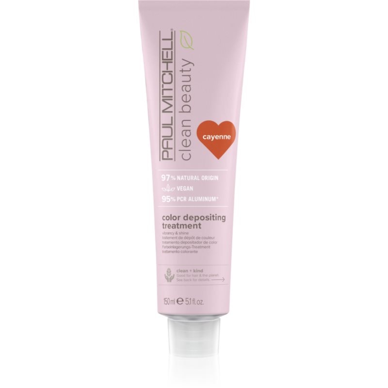 Paul Mitchell Clean Beauty Color Depositing Treatment подхранваща маска за ядисана коса - Грижа за коса - Сравни цени от 1 магазин с безплатна доставка