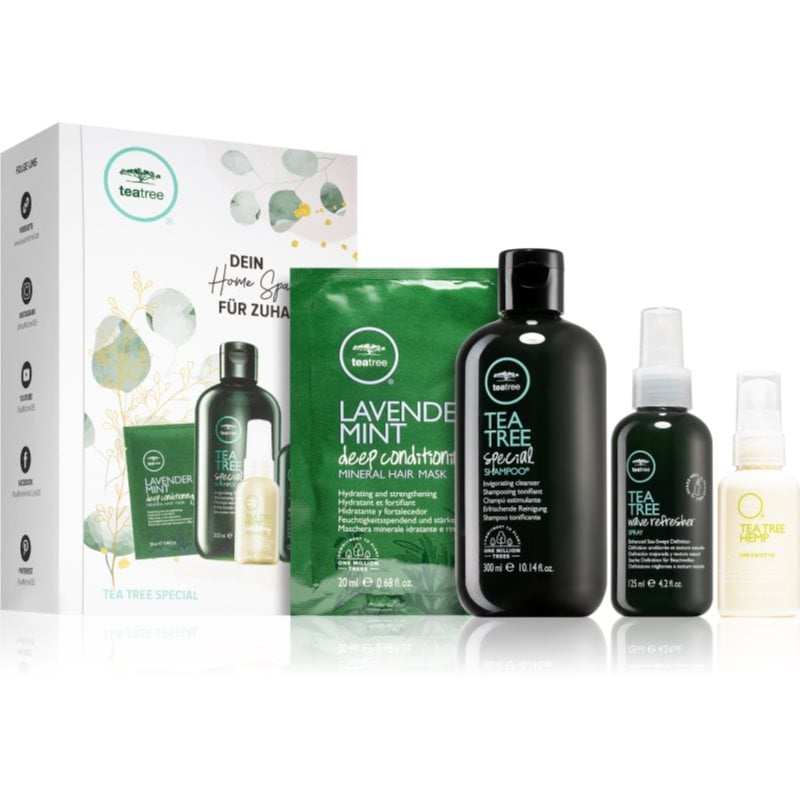 Paul Mitchell Tea Tree комплект за чуплива и къдрава коса