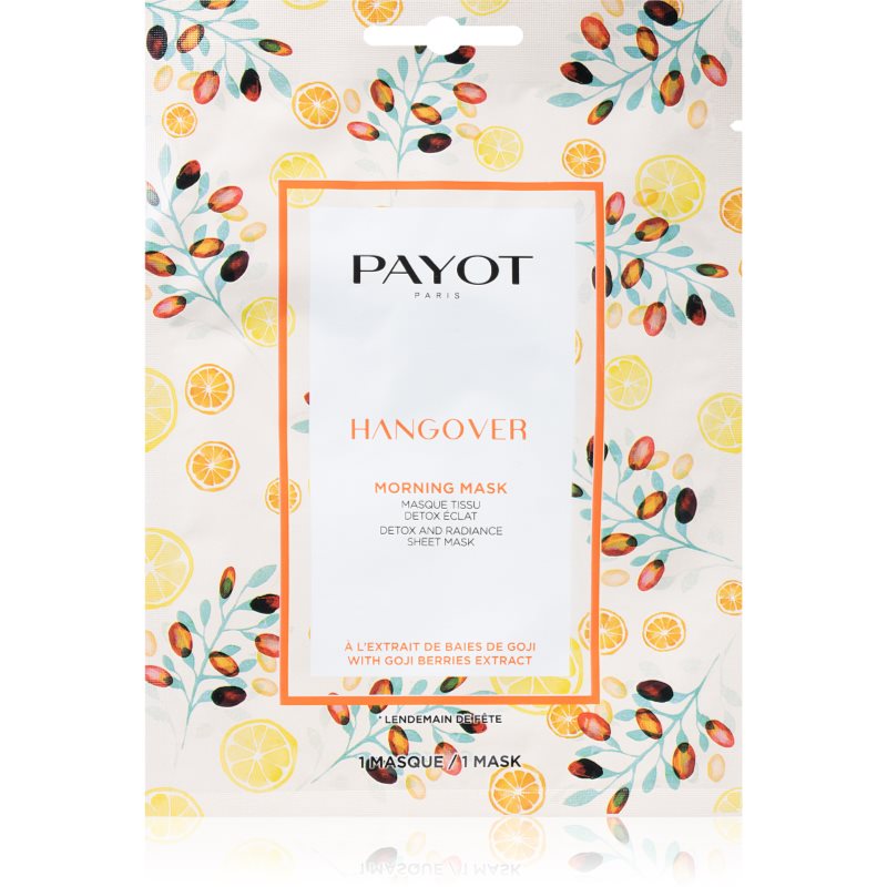 Payot Morning Mask Hangover озаряваща платнена маска за всички типове кожа на лицето - Грижа за лице - Сравни цени от 1 магазин с безплатна доставка