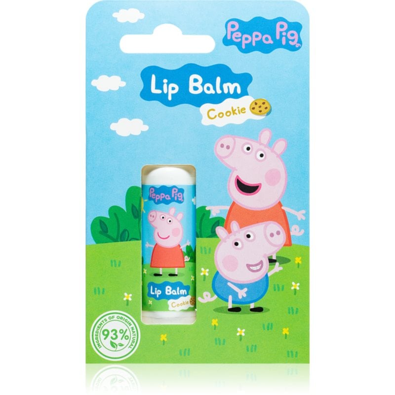 Peppa Pig Lip Balm балсам за устни за деца Cookie