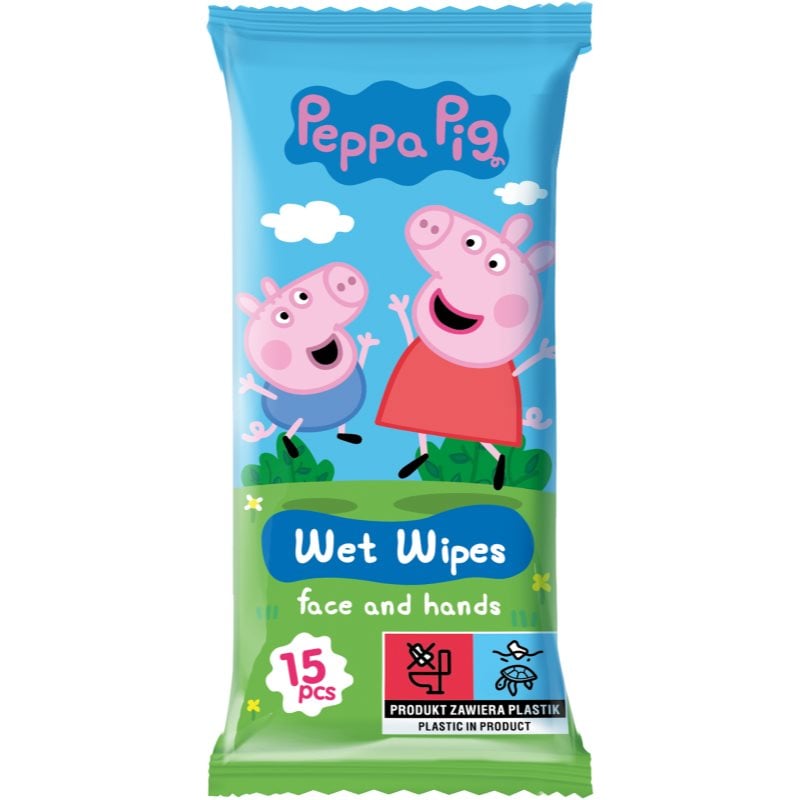 Peppa Pig Wet Wipes мокри почистващи кърпички за деца