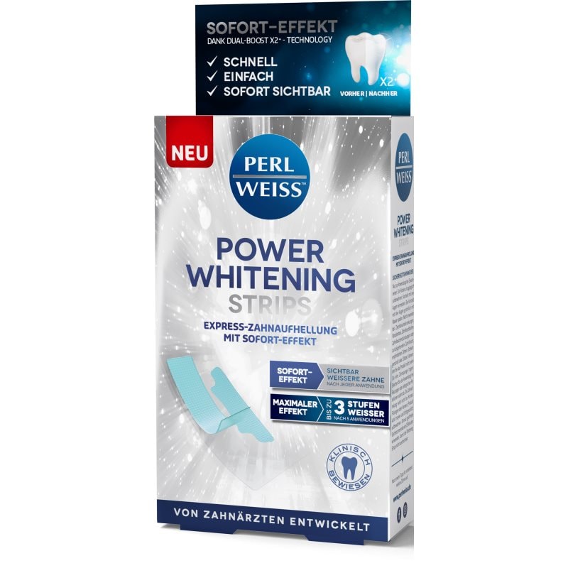 Perl Weiss Perl Weiss Power Whitening Strips избелващи ленти за зъби - Унисекс парфюм 2мл - Сравни цени от 1 магазин с безплатна доставка