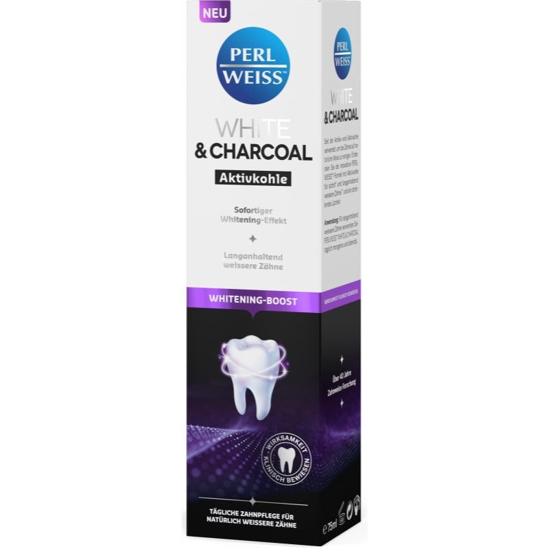 Perl Weiss White & Charcoal избелваща паста за зъби