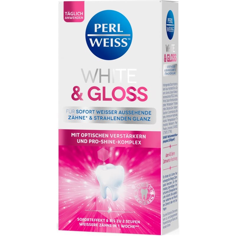Perl Weiss White & Gloss избелваща паста за зъби
