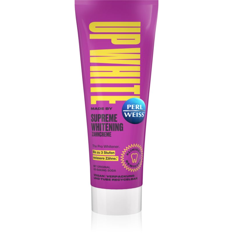 Perl Weiss Perl Weiss Up White Supreme Whitening избелваща паста за зъби - Унисекс парфюм 75мл - Сравни цени от 1 магазин с безплатна доставка