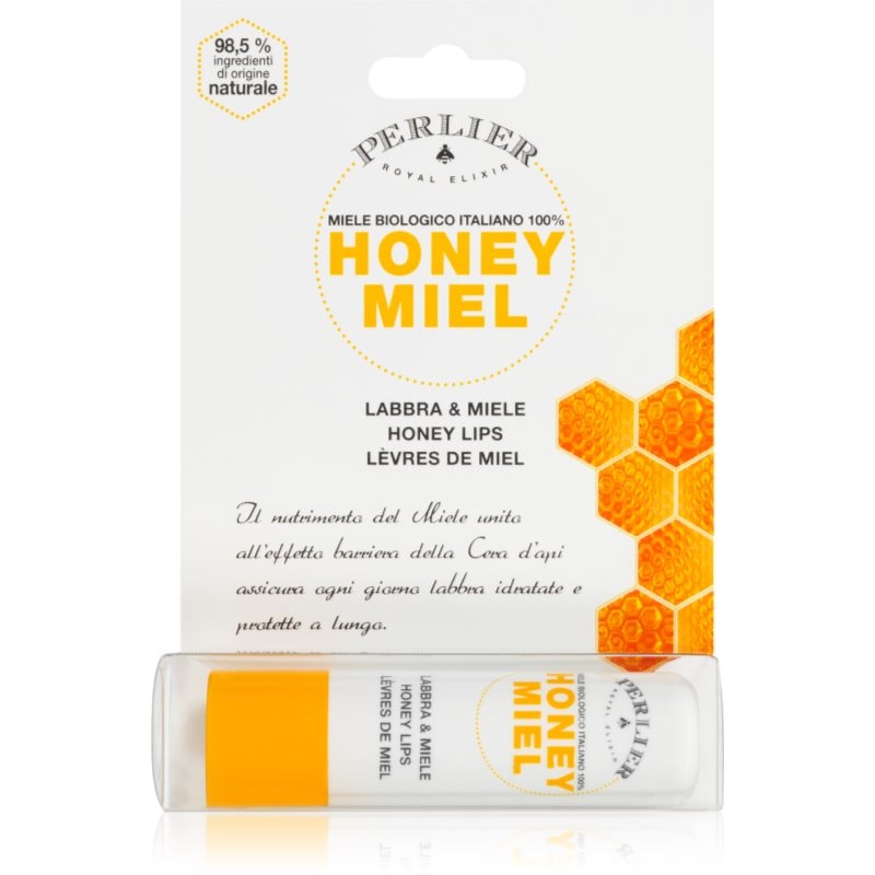 Perlier Honey Miel Honey Lips балсам за устни - Грижа за лице - Сравни цени от 1 магазин с безплатна доставка