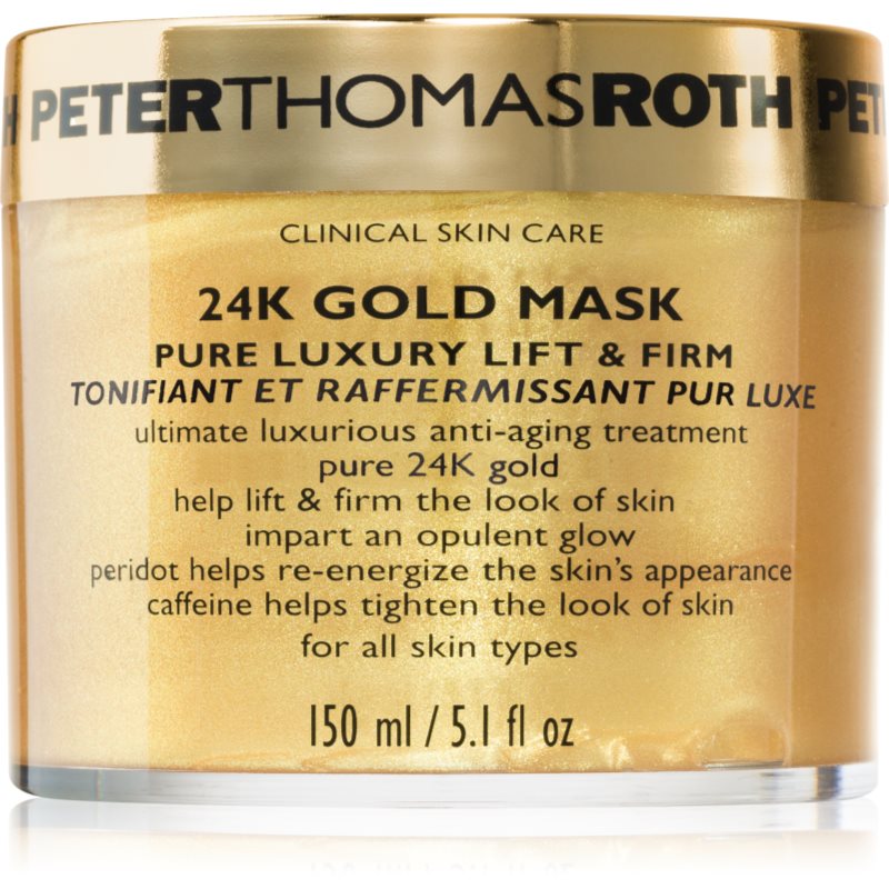 Peter Thomas Roth 24K Gold Mask луксозна стягаща маска за лице с лифтинг ефект - Грижа за лице - Сравни цени от 1 магазин с безплатна доставка