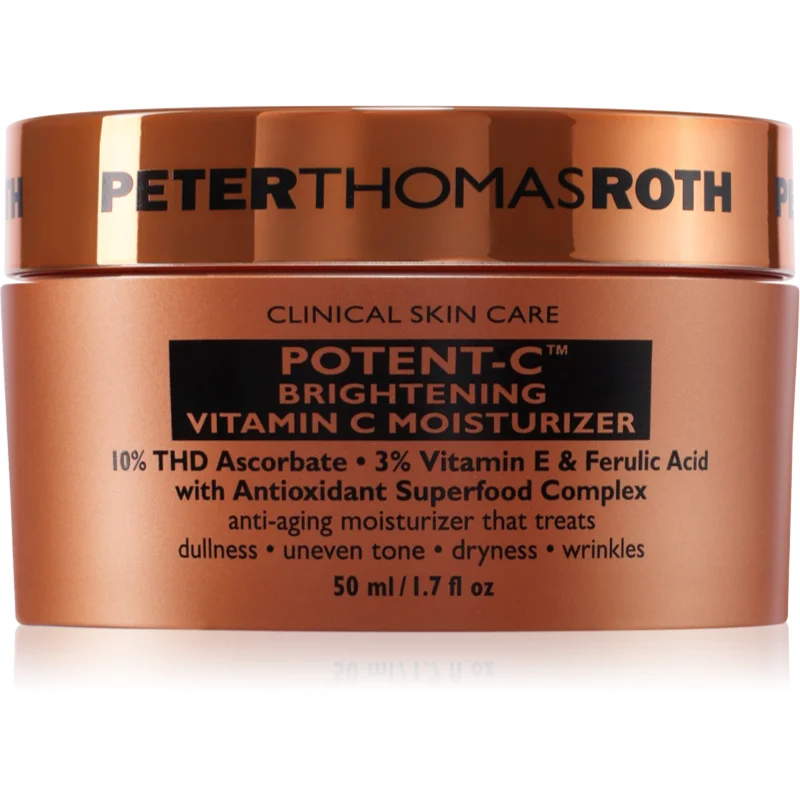 Peter Thomas Roth Potent-C Power Moisturizer хидратиращ крем за лице с витамин С - Грижа за лице - Сравни цени от 1 магазин с безплатна доставка