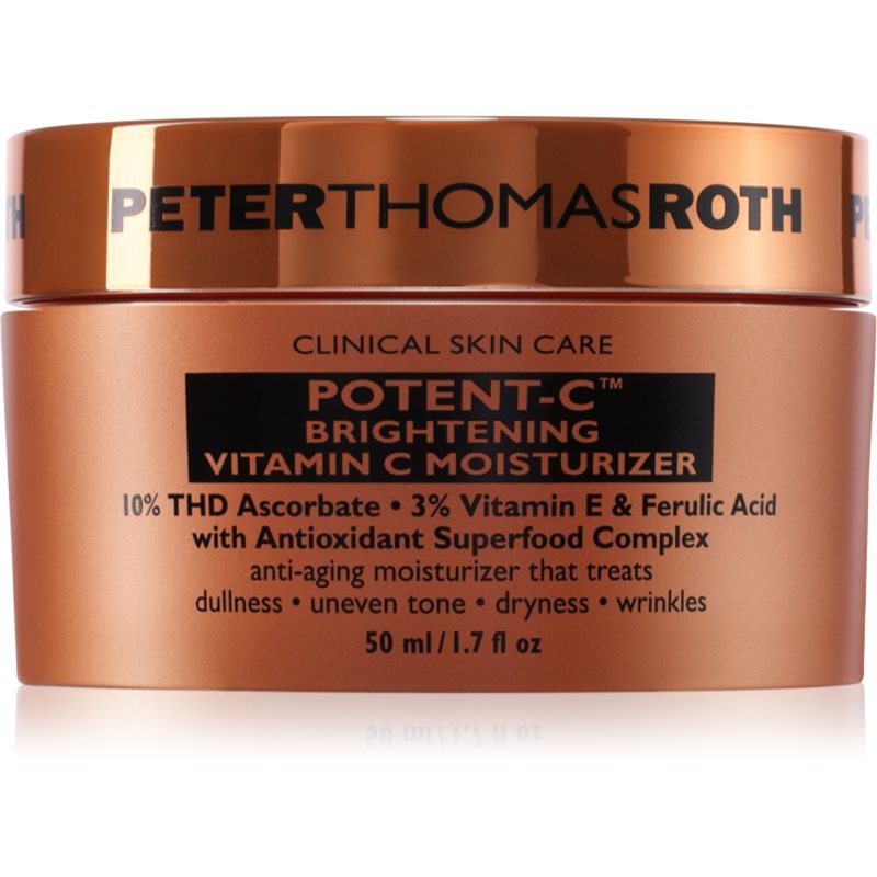 Peter Thomas Roth Potent-C Power Moisturizer хидратиращ крем за лице с витамин С - Грижа за лице - Сравни цени от 1 магазин с безплатна доставка