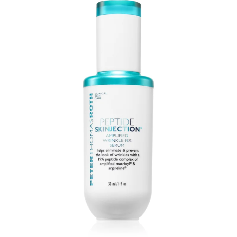 Peter Thomas Roth Peptide Skinjection™ Amplified Wrinkle-Fix Serum Refillable интензивен стягащ серум за мигновено изглаждане на бръчките за многократ - Грижа за лице - Сравни цени от 1 магазин с безплатна доставка