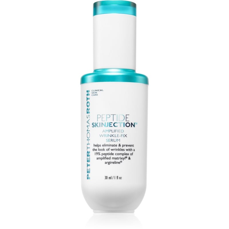 Peter Thomas Roth Peter Thomas Roth Peptide Skinjection™ Amplified Wrinkle-Fix Serum Refillable интензивен стягащ серум за мигновено изглаждане на бръчките за многократ - Унисекс парфюм 1мл - Сравни цени от 1 магазин с безплатна доставка