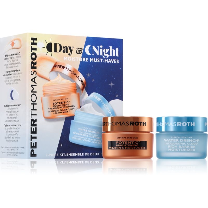 Peter Thomas Roth Day & Night Moisture Must-Haves комплект за интензивна хидратация на лицето и шията - Комплект - Сравни цени от 1 магазин с безплатна доставка