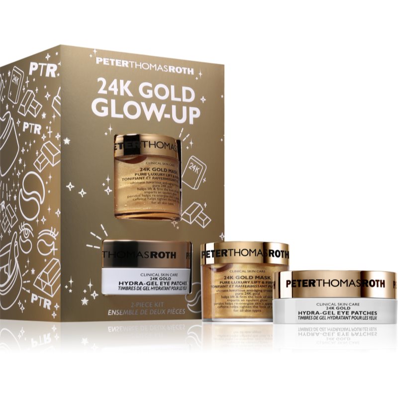 Peter Thomas Roth Peter Thomas Roth 24K Gold 2-Piece Kit подаръчен комплект - Унисекс парфюм - Сравни цени от 1 магазин с безплатна доставка