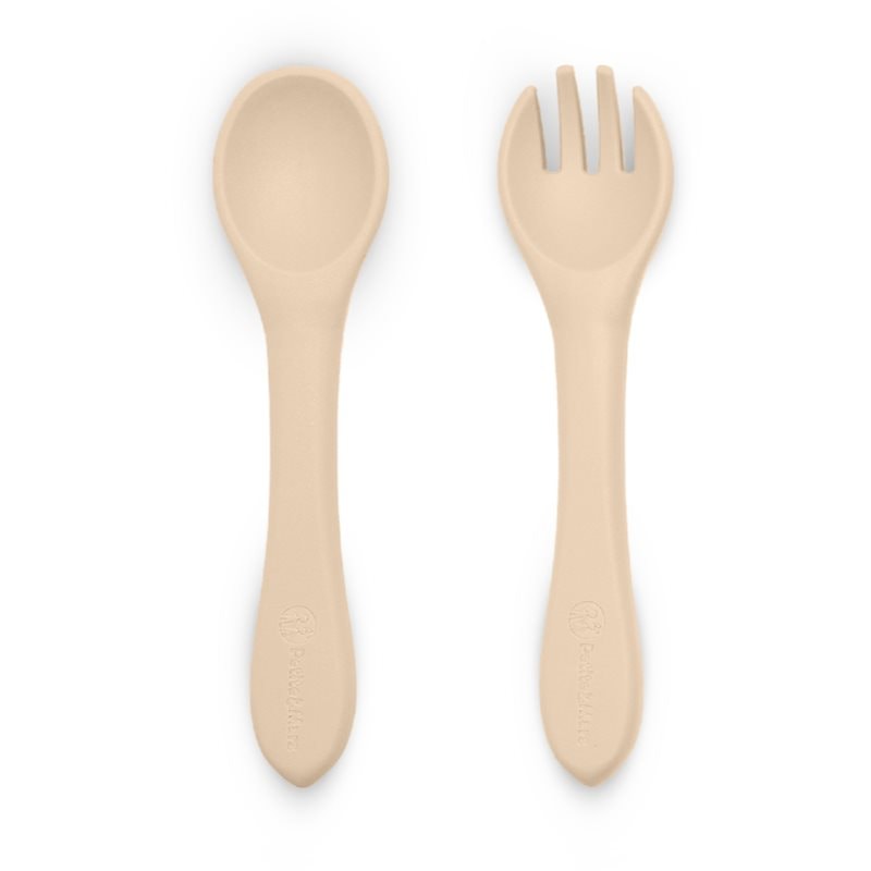 Petite & Mars Take & Match Silicone Cutlery прибор Desert Sand 6 m+ - За деца - Сравни цени от 1 магазин с безплатна доставка