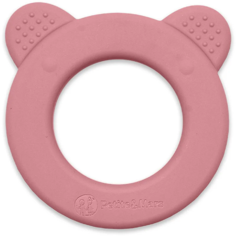 Petite & Mars Beary гризалка с дрънкалка Dusty Rose 0 m+ - За деца - Сравни цени от 1 магазин с безплатна доставка