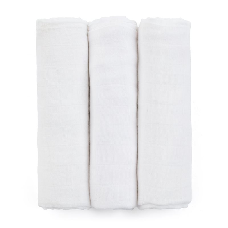 Petite & Mars Moussy пелени от плат Total White 68 x 68 cm - За деца - Сравни цени от 1 магазин с безплатна доставка