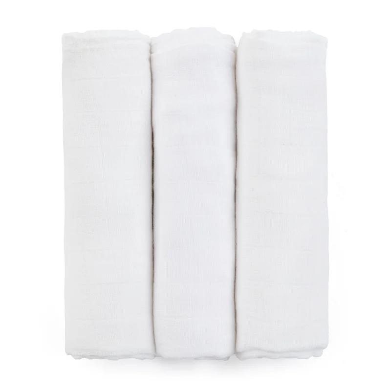 Petite & Mars Moussy пелени от плат Total White 68 x 68 cm - За деца - Сравни цени от 1 магазин с безплатна доставка