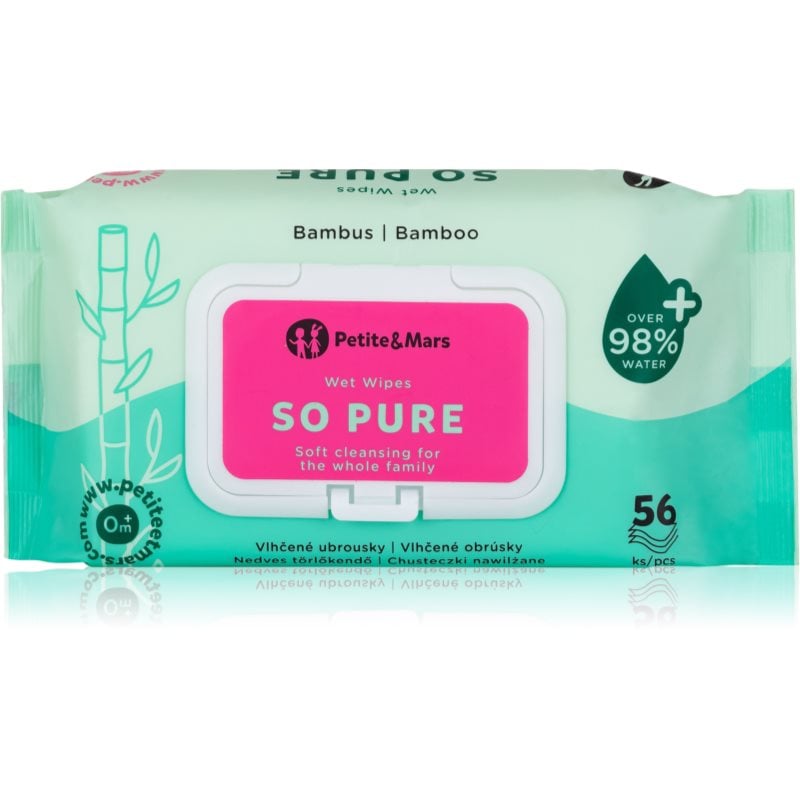 Petite & Mars So Pure мокри кърпички за деца