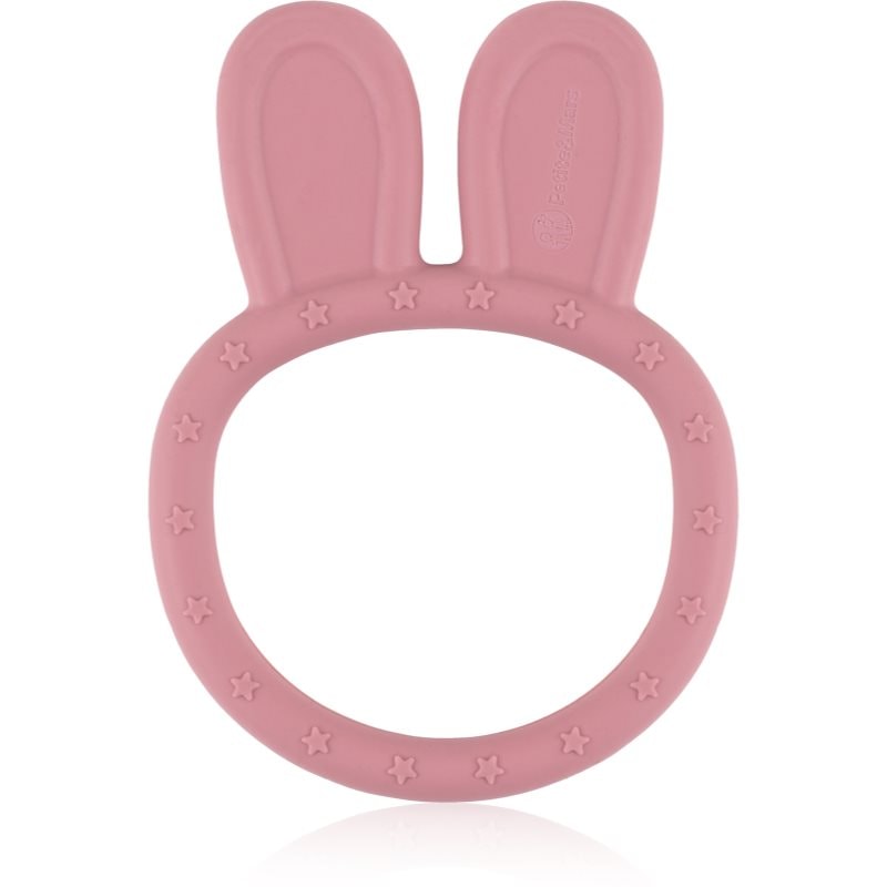 Petite & Mars Silicone teether Bunny 0m+ гризалка Dusty Rose - За деца - Сравни цени от 1 магазин с безплатна доставка