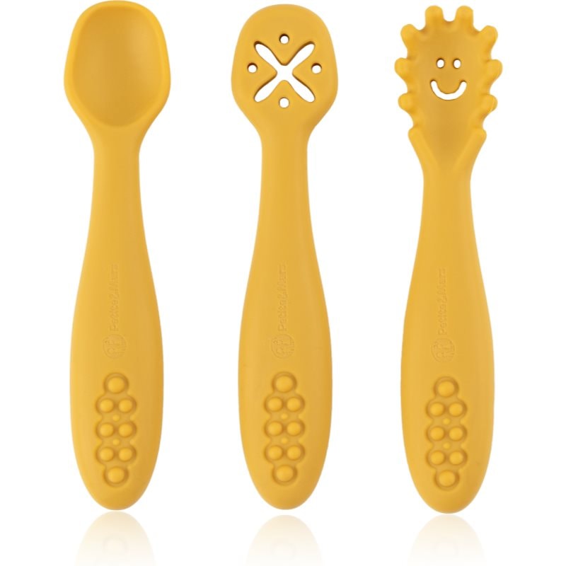 Petite & Mars Take & Match 6m+ лъжичка за деца Intense Ochre - За деца - Сравни цени от 1 магазин с безплатна доставка