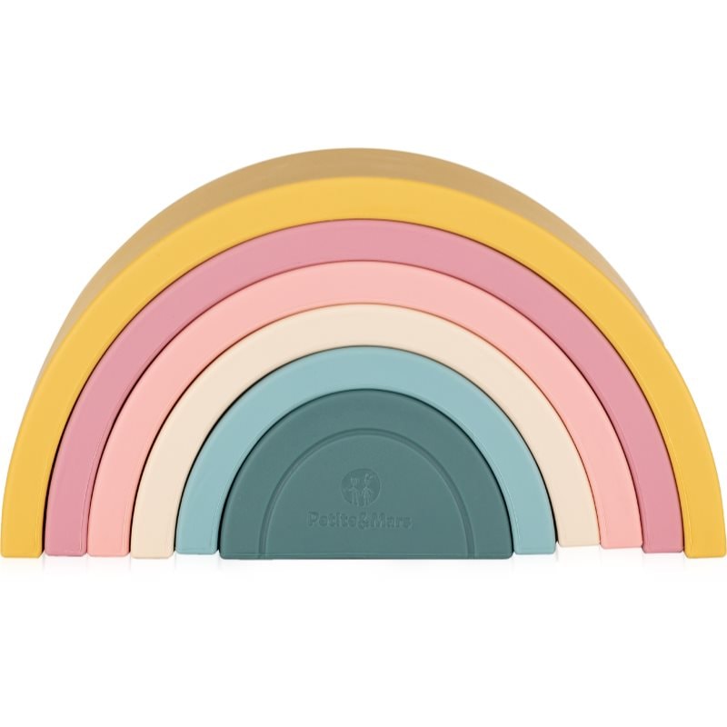 Petite & Mars Rainbow 12m+ играчка за подреждане Intense Ochre - За деца - Сравни цени от 1 магазин с безплатна доставка