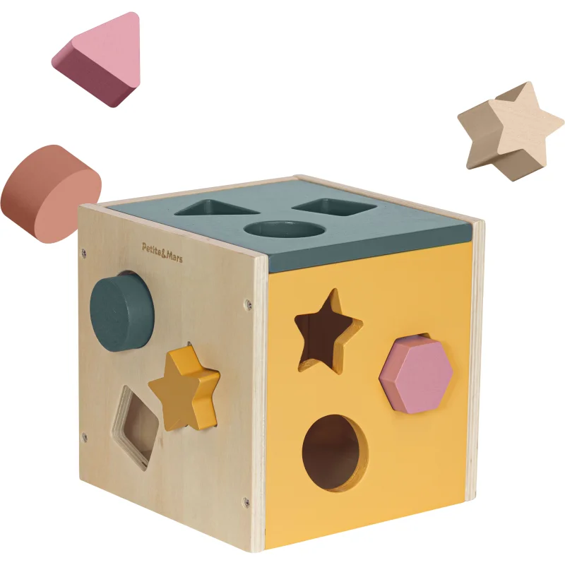 Petite & Mars Wood of Mars Gravity играчка сортер от дърво 12 m+ - За деца - Сравни цени от 1 магазин с безплатна доставка