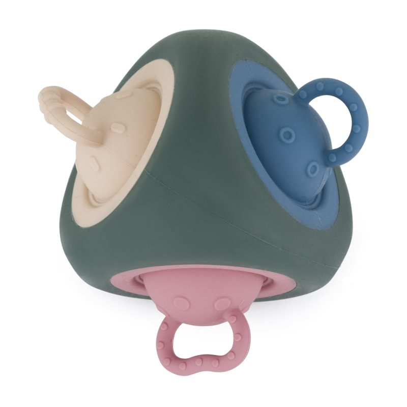 Petite & Mars Pop Up Triangle 10m+ гризалка Misty Green - За деца - Сравни цени от 1 магазин с безплатна доставка
