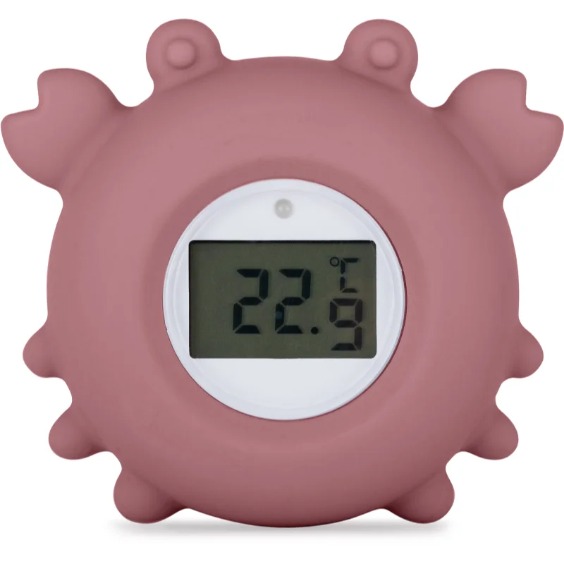 Petite & Mars Digital Silicone Water Thermometer 0m+ Дигитален термометър за ваната Crab Caleb - За деца - Сравни цени от 1 магазин с безплатна доставка