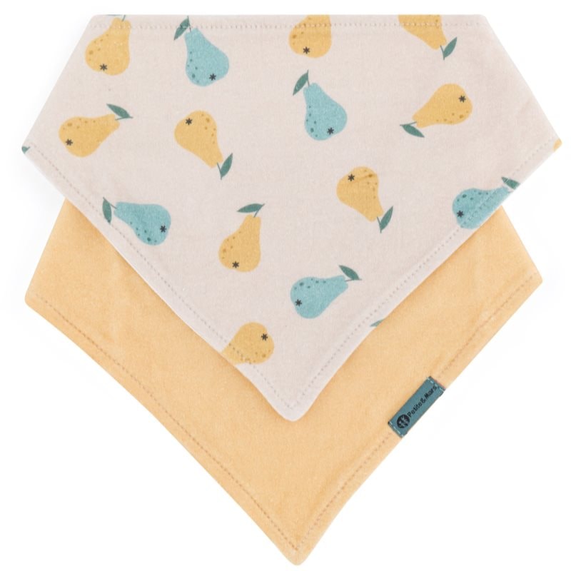 Petite & Mars Bandana Luke 3m+ лигавник Beige Pears & Intense Ochre - За деца - Сравни цени от 1 магазин с безплатна доставка