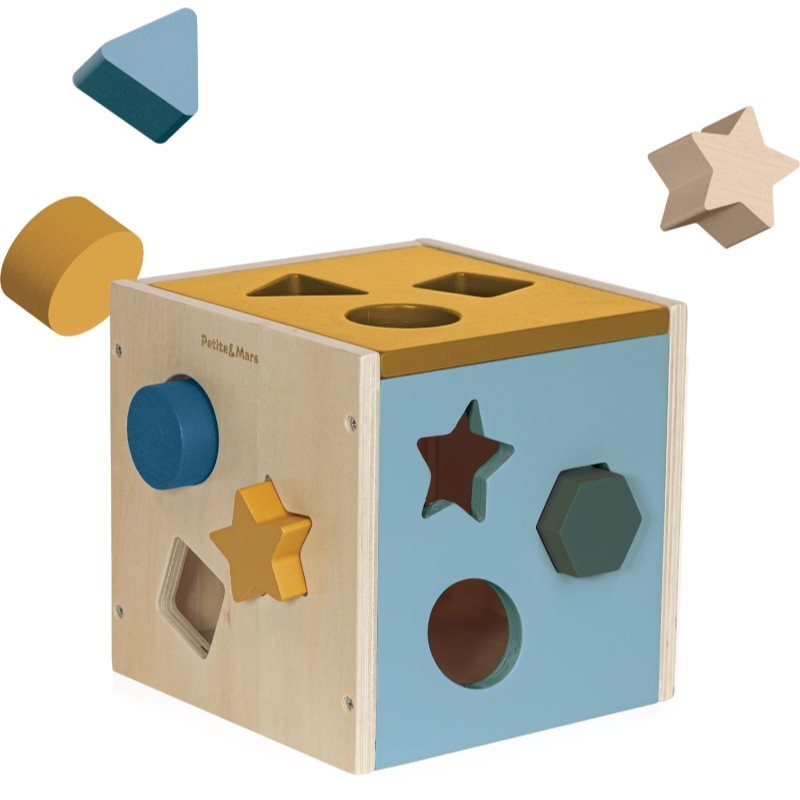 Petite & Mars Wood of Mars Gravity играчка сортер от дърво 12m+ Cosmic Blue - За деца - Сравни цени от 1 магазин с безплатна доставка