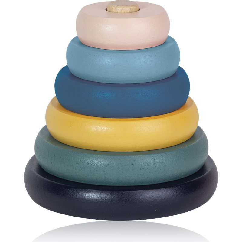 Petite & Mars Wood of Mars Orbit пръстени за подреждане от дърво 36m+ Cosmic Blue - За деца - Сравни цени от 1 магазин с безплатна доставка