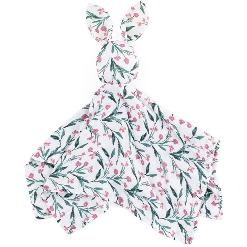 Petite & Mars Hugo Bamboo Comforter играчка за заспиване Pink Meadow - За деца - Сравни цени от 1 магазин с безплатна доставка