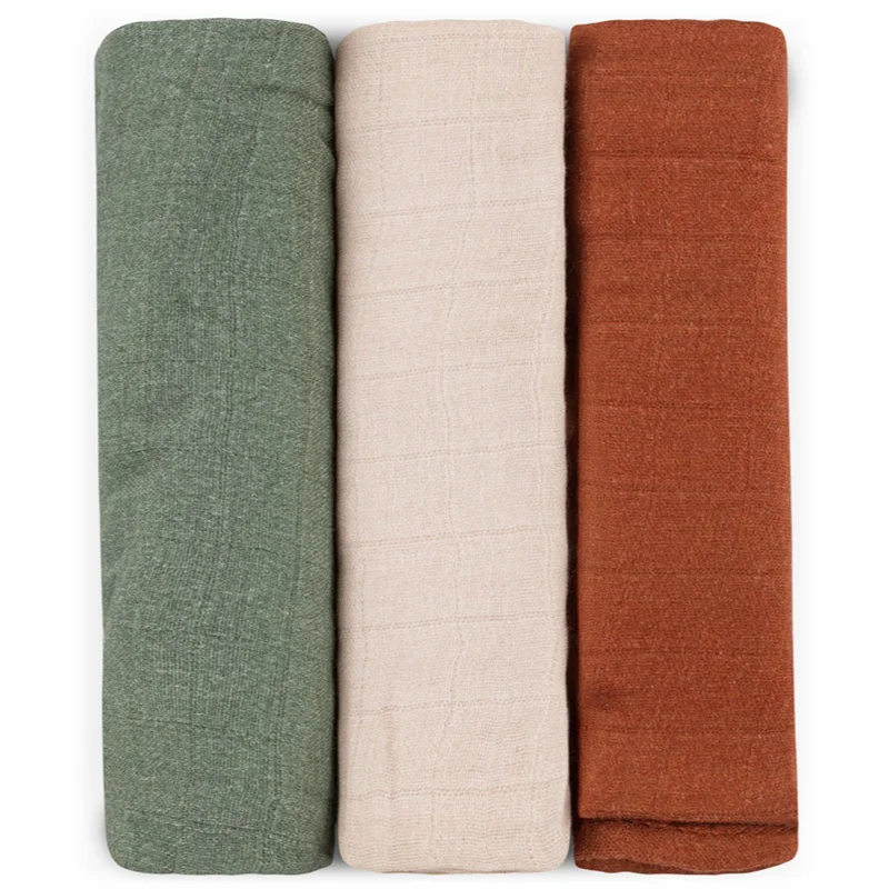 Petite & Mars Moussy пелени от плат Earth Tones 68 x 68 cm - За деца - Сравни цени от 1 магазин с безплатна доставка