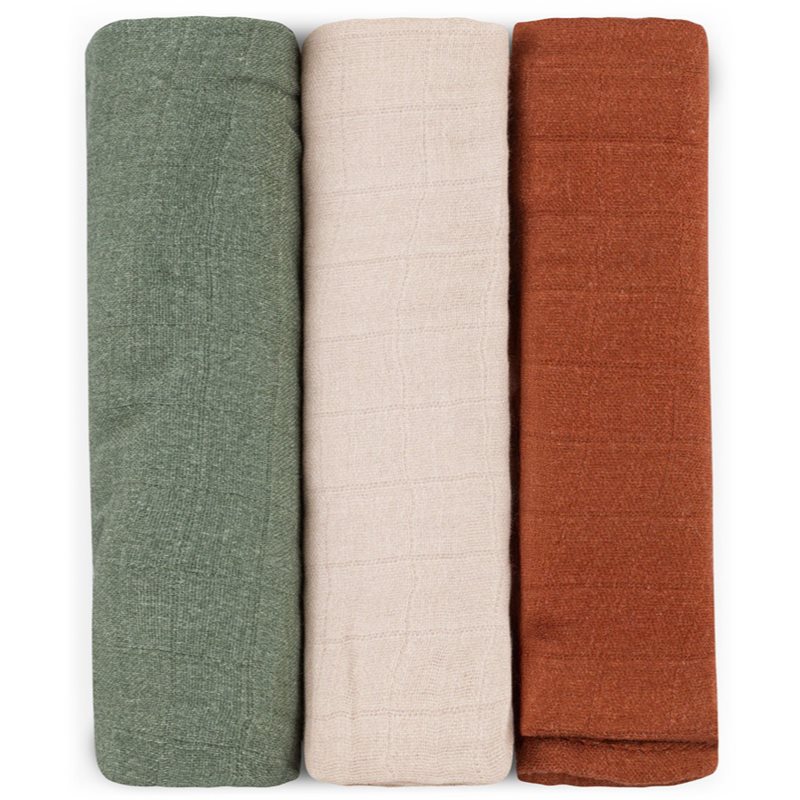 Petite & Mars Moussy пелени от плат Earth Tones 68 x 68 cm - За деца - Сравни цени от 1 магазин с безплатна доставка