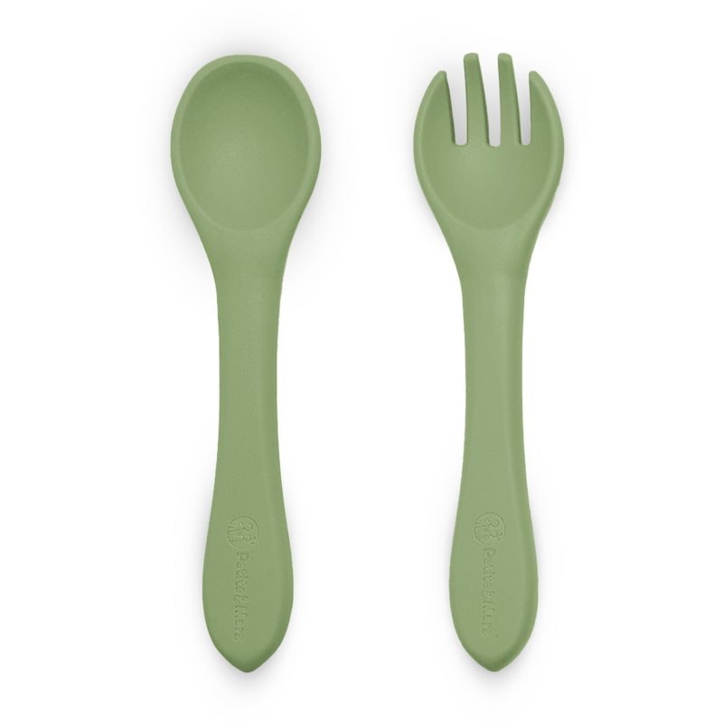 Petite & Mars Take & Match Silicone Cutlery прибор Sweet Pea 6m+ - За деца - Сравни цени от 1 магазин с безплатна доставка
