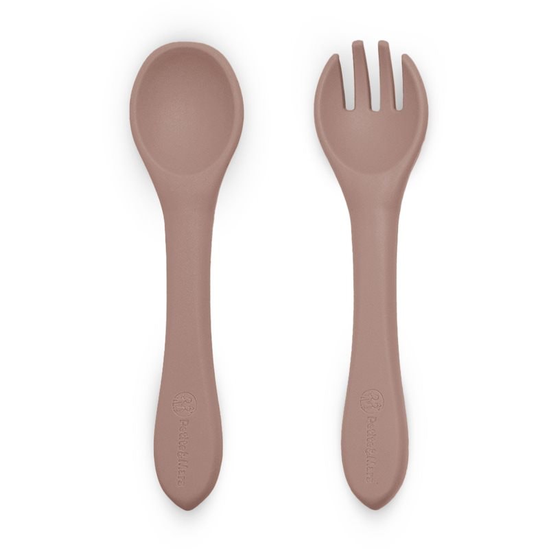 Petite & Mars Take & Match Silicone Cutlery прибор Velvet Latte 6m+ - За деца - Сравни цени от 1 магазин с безплатна доставка