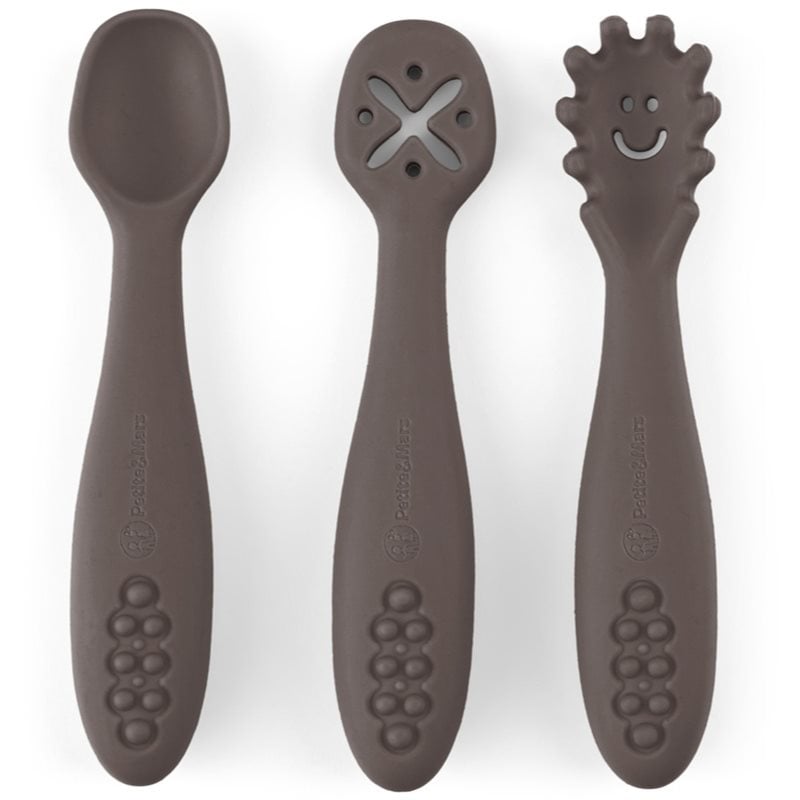 Petite & Mars Take & Match 6m+ лъжичка за деца Bitter Cocoa